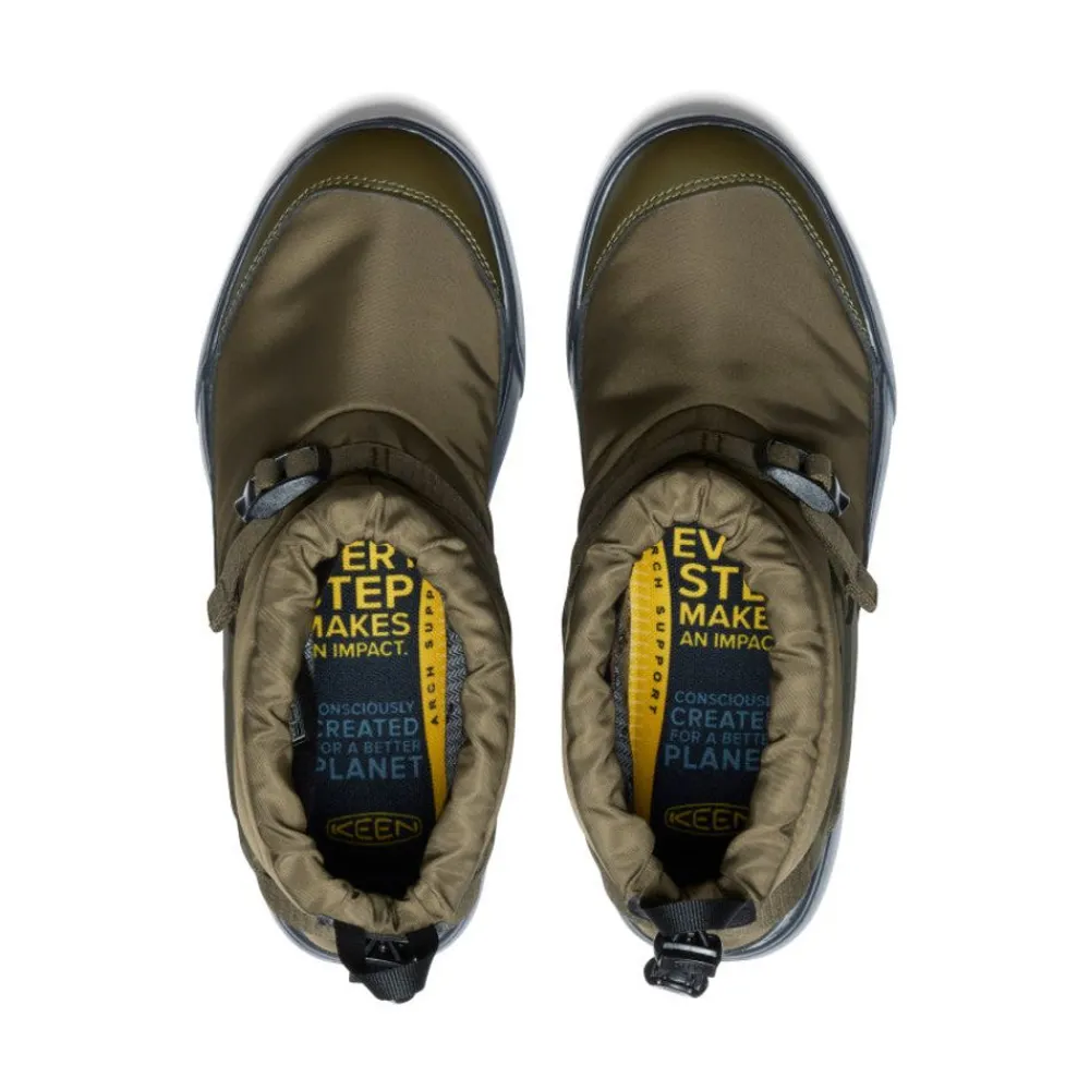 Online Women'S Hoodromeo Waterproof Slip-On Boot | Dark Olive/Black Women Slip-Ons