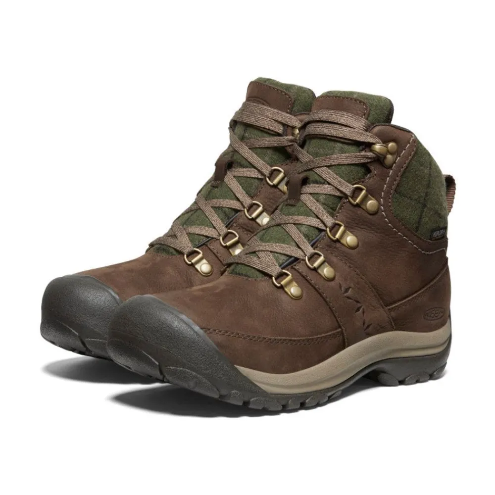 Fashion Women'S Kaci Iii Winter Waterproof Boot | Dark Earth/Green Plaid Women Boots
