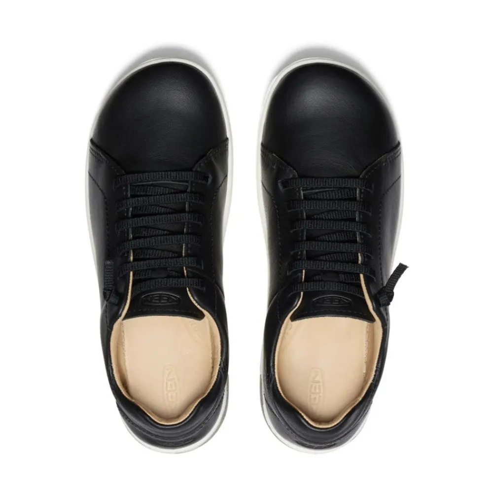 Fashion Women'S Knx Leather Sneaker | Black/Star White Women Slip-Ons