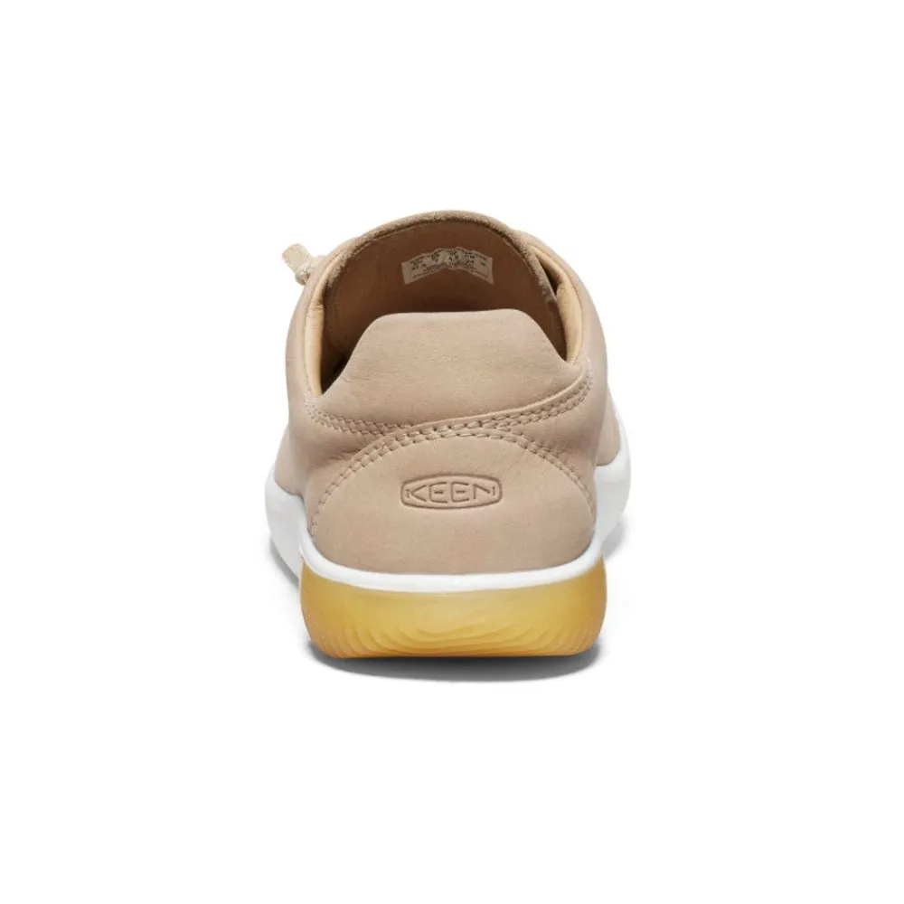 Fashion Women'S Knx Leather Sneaker | Safari/Star White Women Slip-Ons