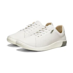 Clearance Women'S Knx Leather Sneaker | Star White/Star White Women Slip-Ons