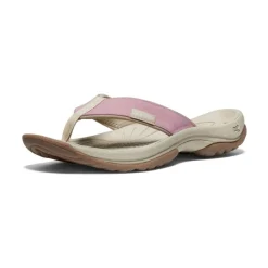 Hot Women'S Kona Leather Flip-Flop | Nostalgia Rose/Plaza Taupe Women Slip-Ons