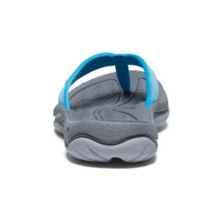 Best Women'S Kona Leather Flip-Flop | Blue Atoll/Blue Danube Women Slip-Ons