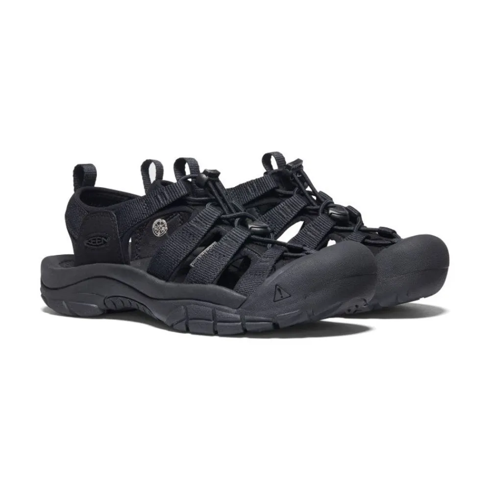 Online Women'S Newport H2 | Triple Black Women Sandals
