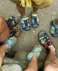 New Women'S Newport Retro | Original Tie Dye Women Sandals