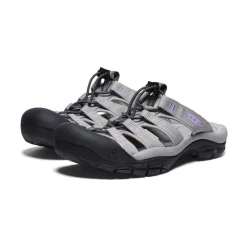 New Women'S Newport Slide | Drizzle/English Lavender Women Slip-Ons