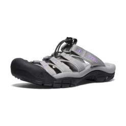 New Women'S Newport Slide | Drizzle/English Lavender Women Slip-Ons