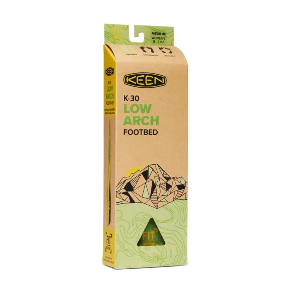 Clearance Women'S Outdoor K-30 Low Arch Insole | Green Women Accessories
