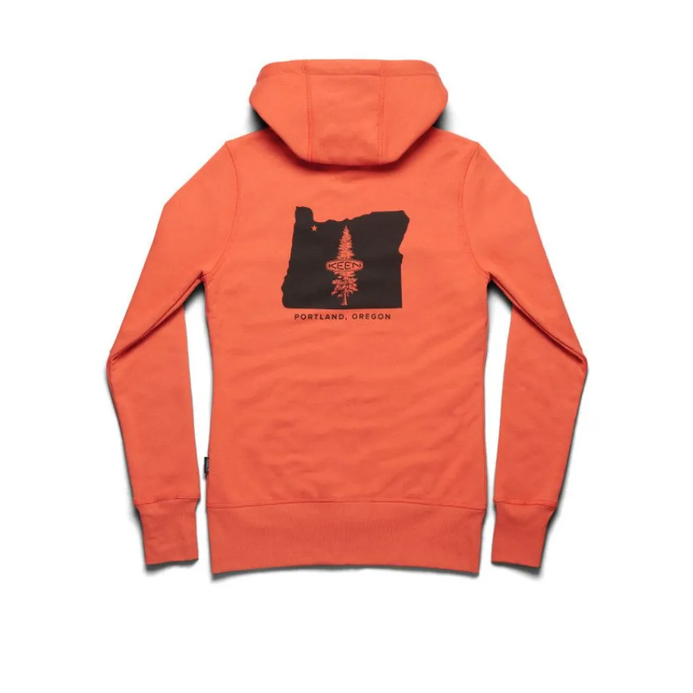 Clearance Women'S Pnw Hoodie | Burnt Ochre Women Accessories