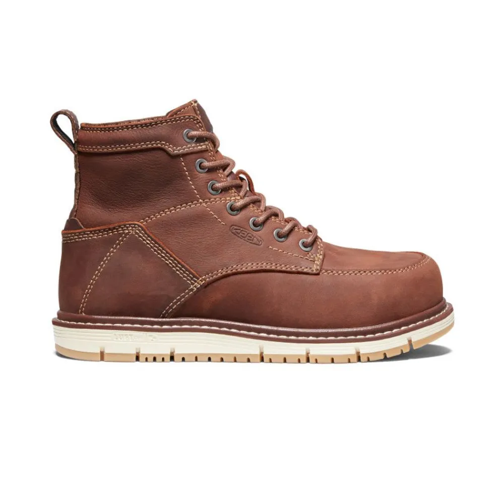 Sale Women'S San Jose 6" Boot (Aluminum Toe) | Gingerbread/Gum Women Work Boots & Shoes