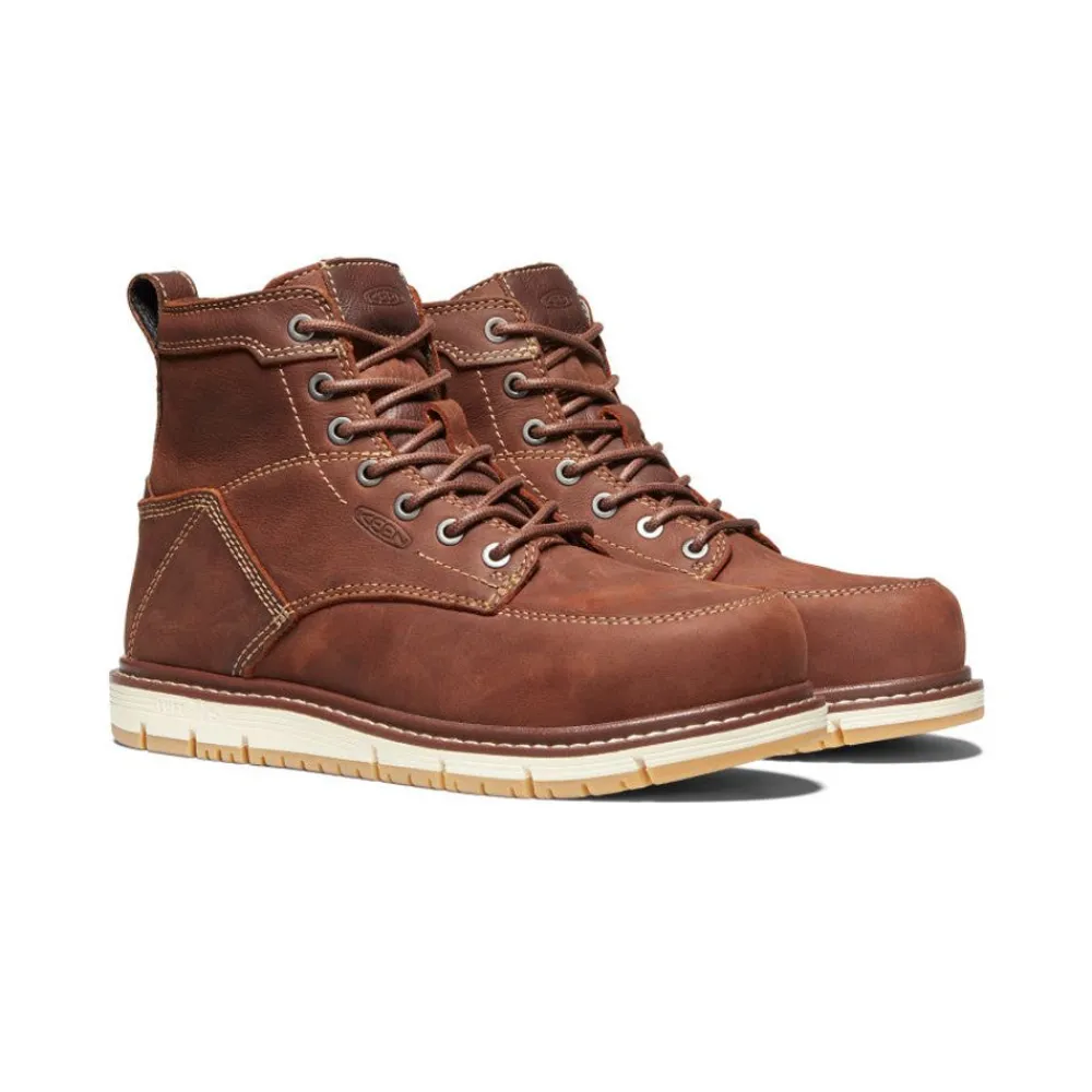 Sale Women'S San Jose 6" Boot (Aluminum Toe) | Gingerbread/Gum Women Work Boots & Shoes