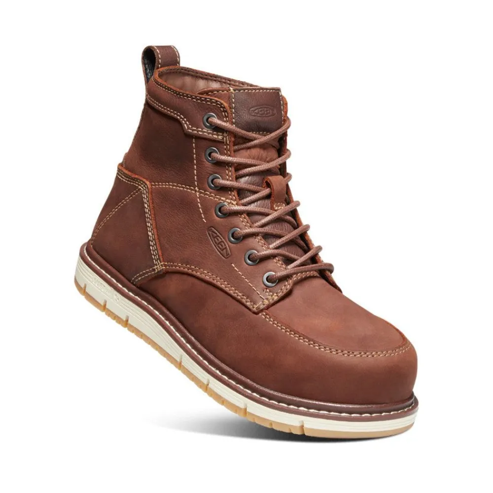 Sale Women'S San Jose 6" Boot (Aluminum Toe) | Gingerbread/Gum Women Work Boots & Shoes