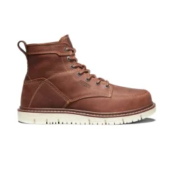 New Women'S San Jose 6" Boot (Soft Toe) | Gingerbread/Off White Women Work Boots & Shoes