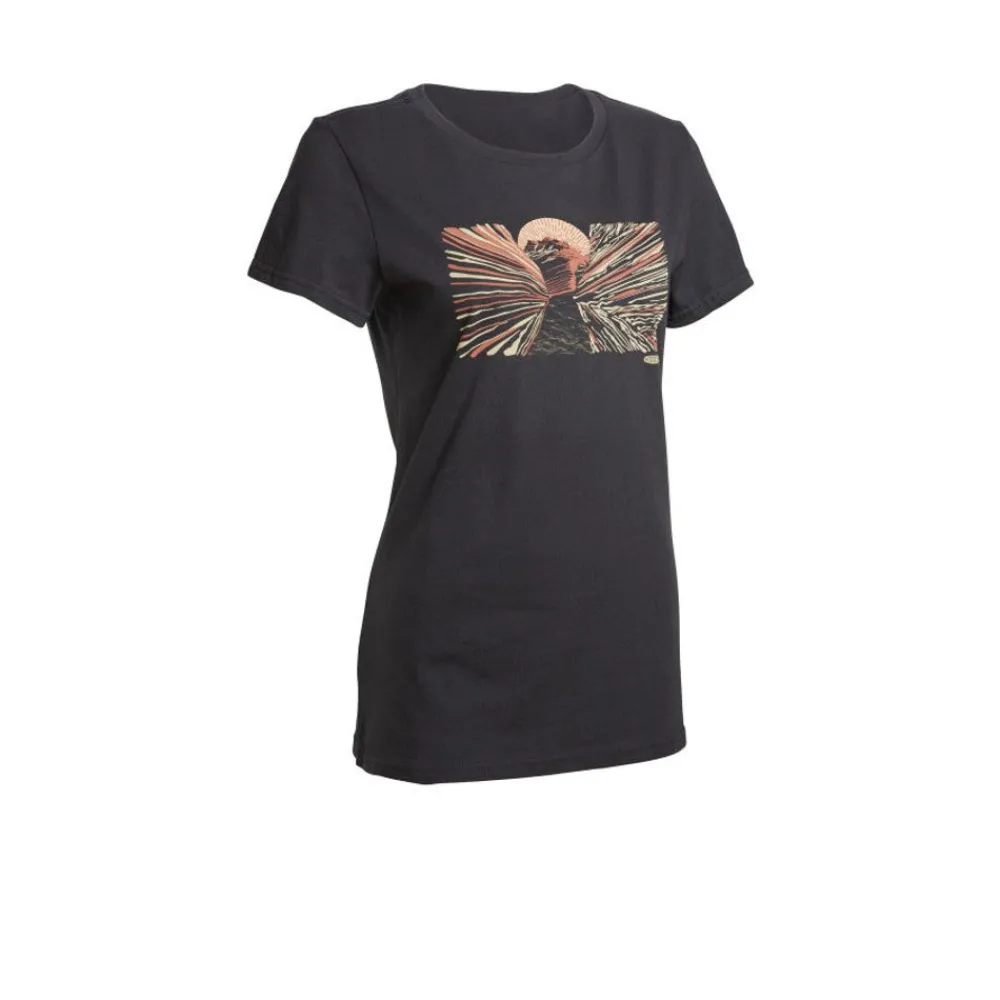 Hot Women'S Slot Canyon Tee | Black Women Accessories
