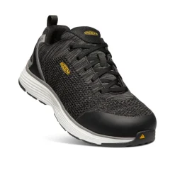 Discount Women'S Sparta Esd (Aluminum Toe) | Black/Grey Flannel Women Work Boots & Shoes