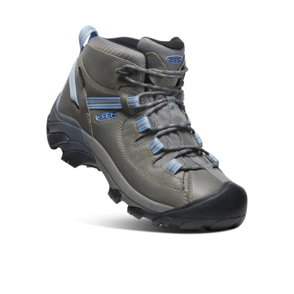 Hot Women'S Targhee Ii Waterproof Mid | Steel Grey/Hydrangea Women Boots
