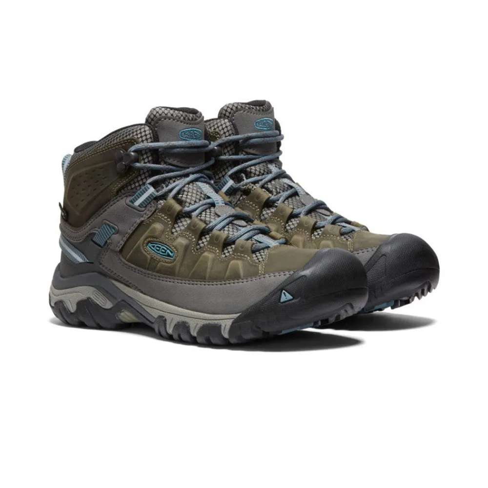 Hot Women'S Targhee Iii Waterproof Boot Wide | Magnet/Atlantic Blue Women Boots