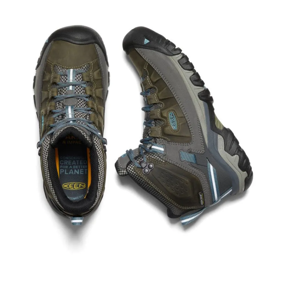 Hot Women'S Targhee Iii Waterproof Boot Wide | Magnet/Atlantic Blue Women Boots