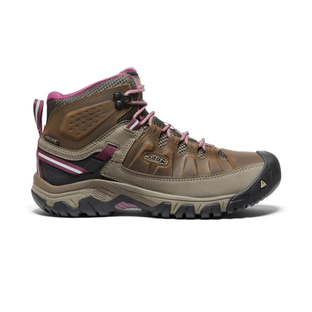 New Women'S Targhee Iii Waterproof Mid | Weiss/Boysenberry Women Boots