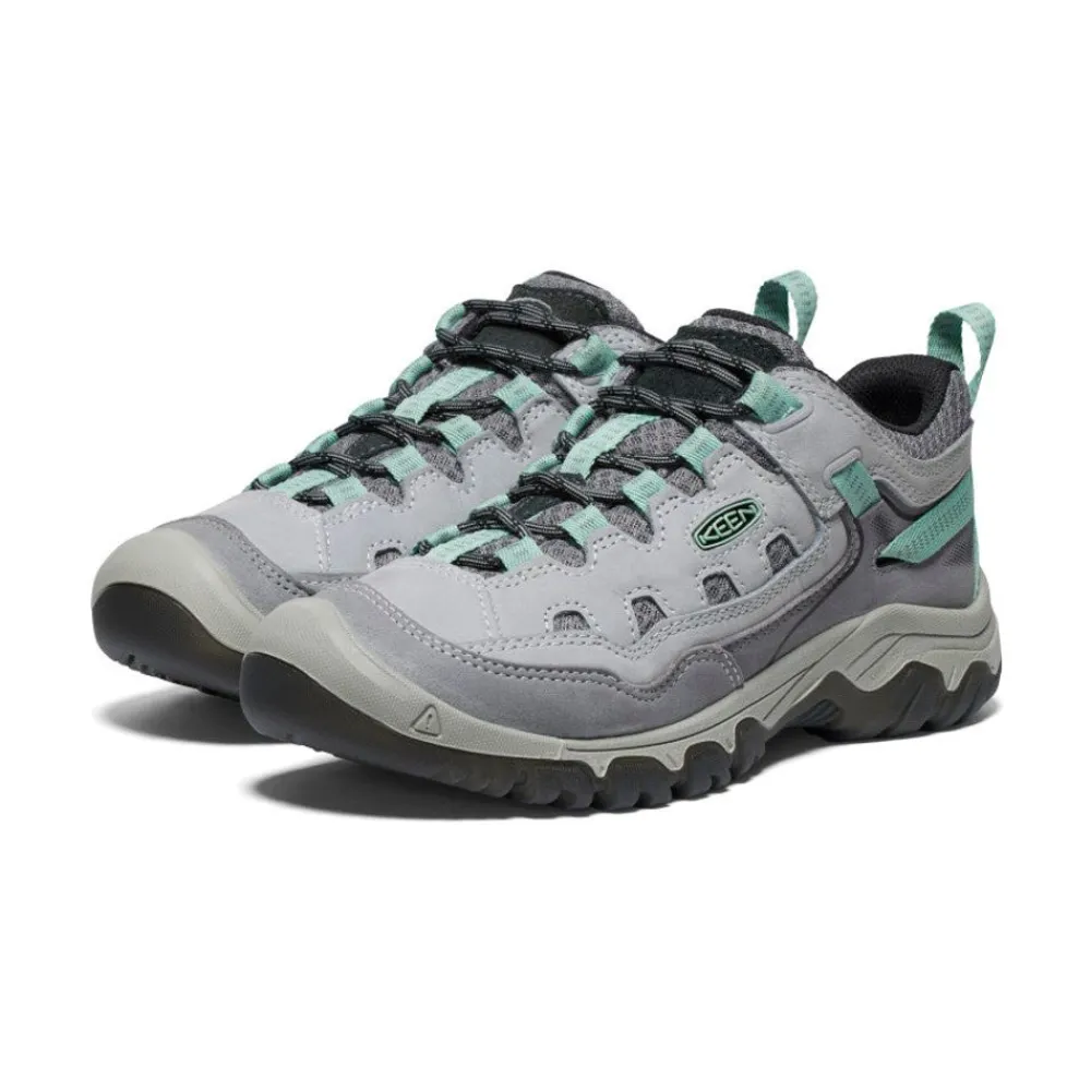 Discount Women'S Targhee Iv Vented Hiking Shoe | Alloy/Granite Green Women Shoes