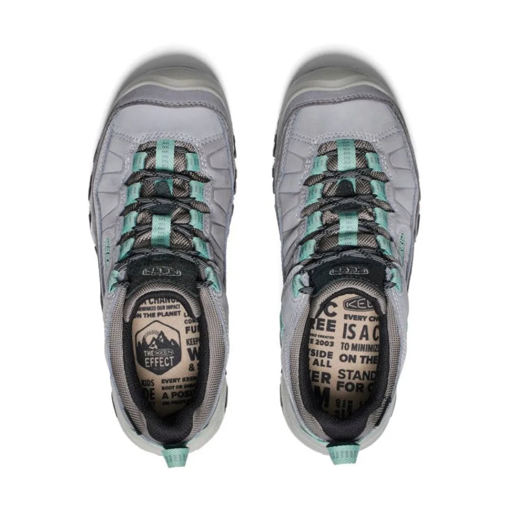 Hot Women'S Targhee Iv Waterproof Hiking Shoe | Alloy/Granite Green Women Shoes