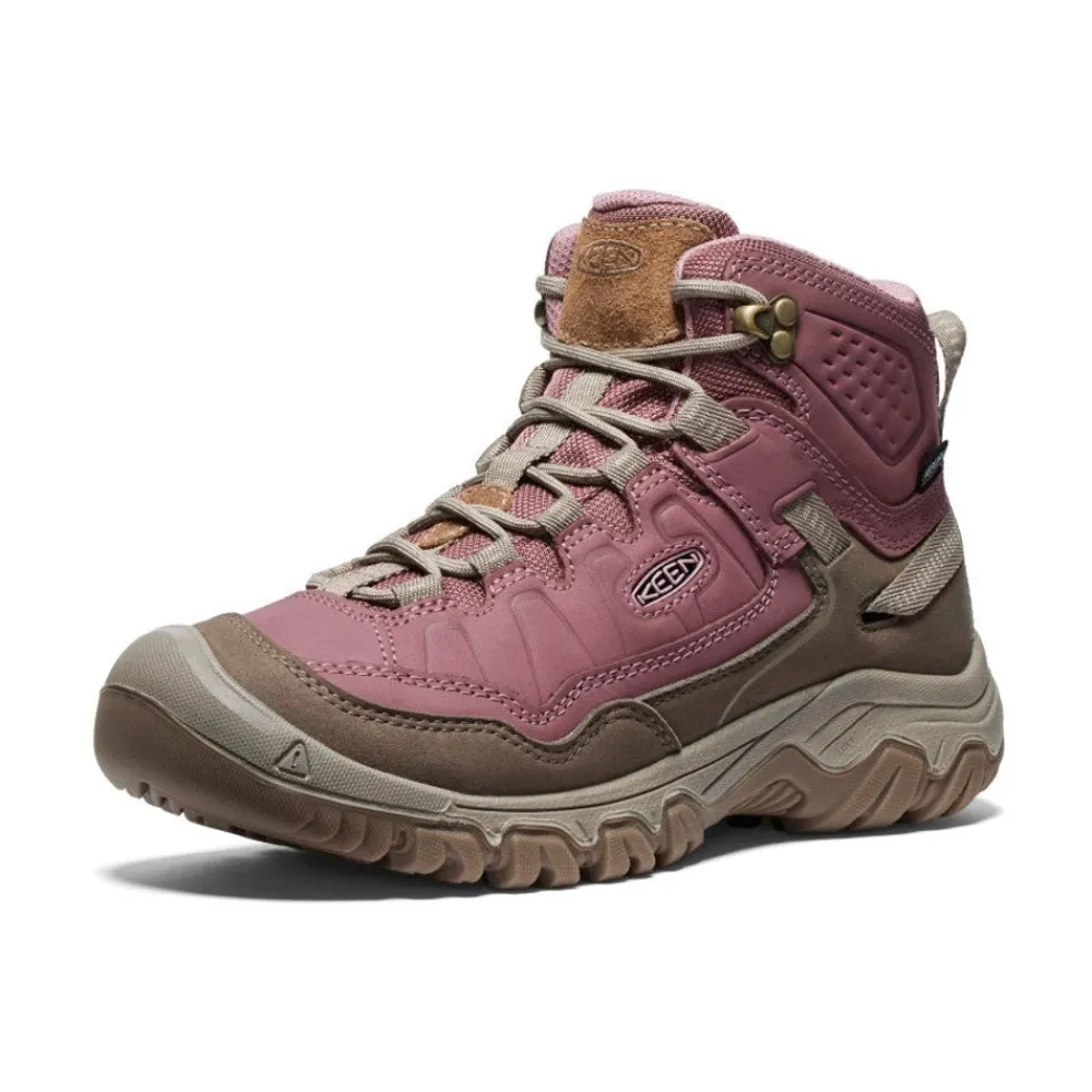 New Women'S Targhee Iv Waterproof Hiking Boot | Rose Brown/Plaza Taupe Women Boots