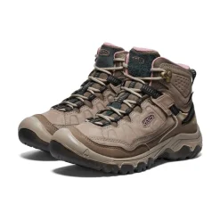 New Women'S Targhee Iv Waterproof Hiking Boot | Brindle/Nostalgia Rose Women Boots