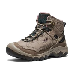 Clearance Women'S Targhee Iv Wide Waterproof Hiking Boot | Brindle/Nostalgia Rose Women Boots