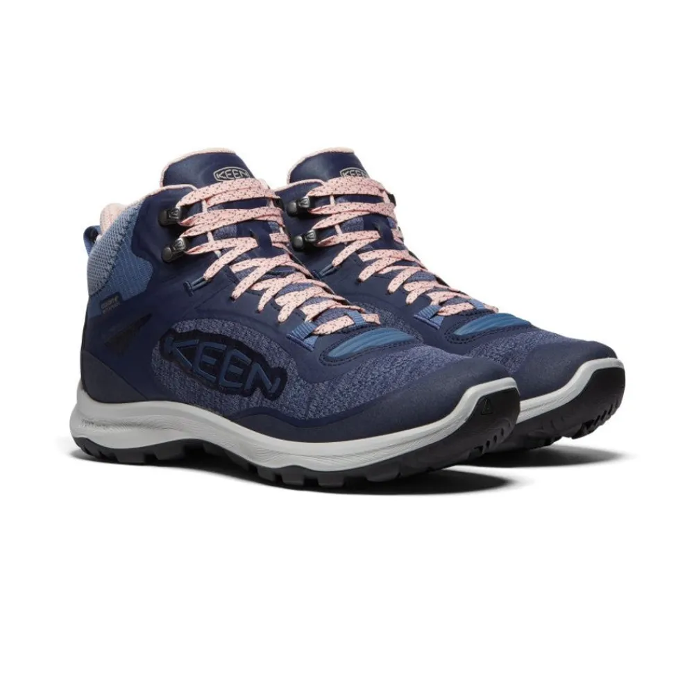 New Women'S Terradora Flex Waterproof Boot | Vintage Indigo/Peachy Women Boots