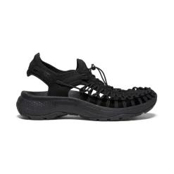 New Women'S Uneek Astoria | Black/Black Women Sandals