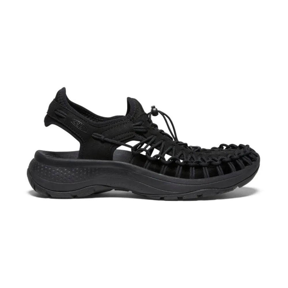 New Women'S Uneek Astoria | Black/Black Women Sandals