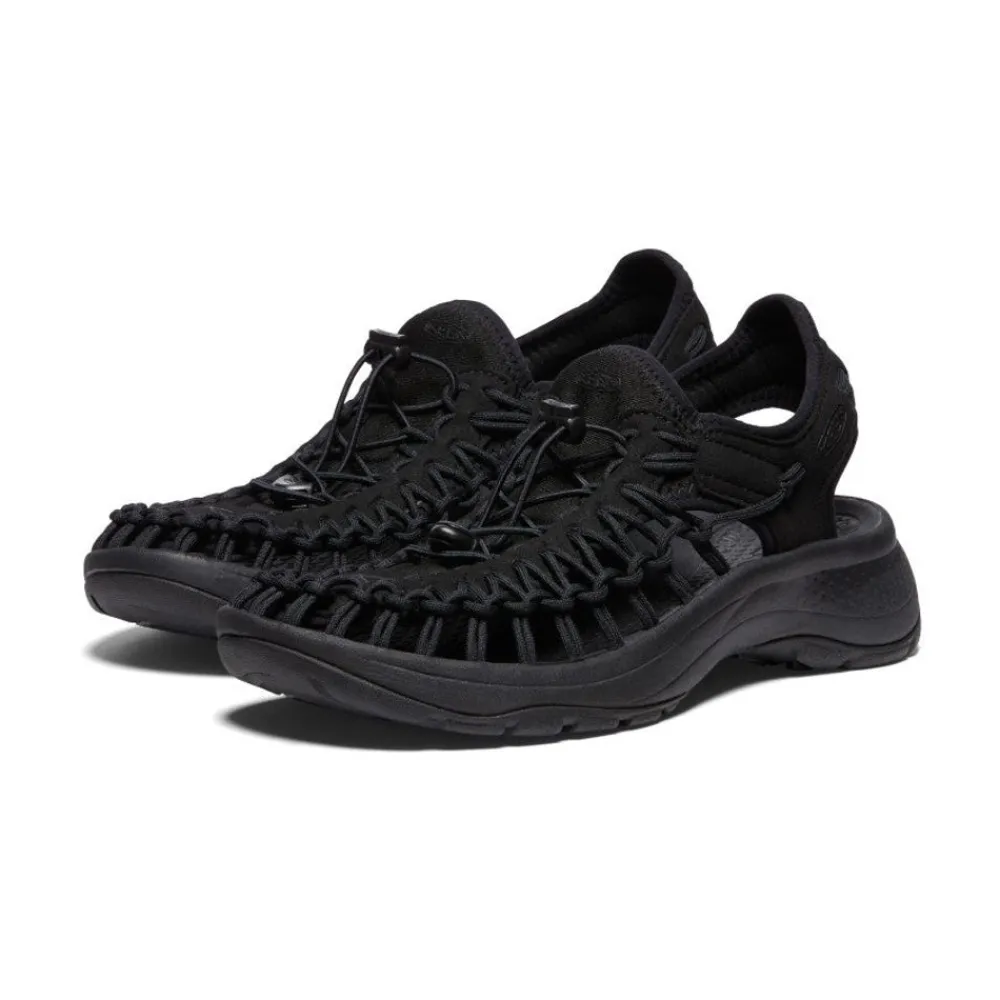 New Women'S Uneek Astoria | Black/Black Women Sandals