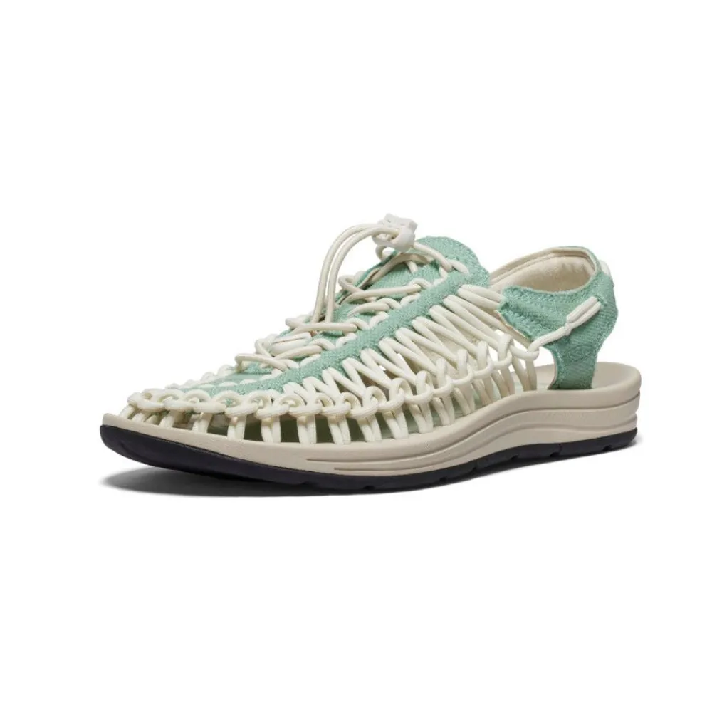 Clearance Women'S Uneek Canvas | Granite Green/Birch Women Sandals