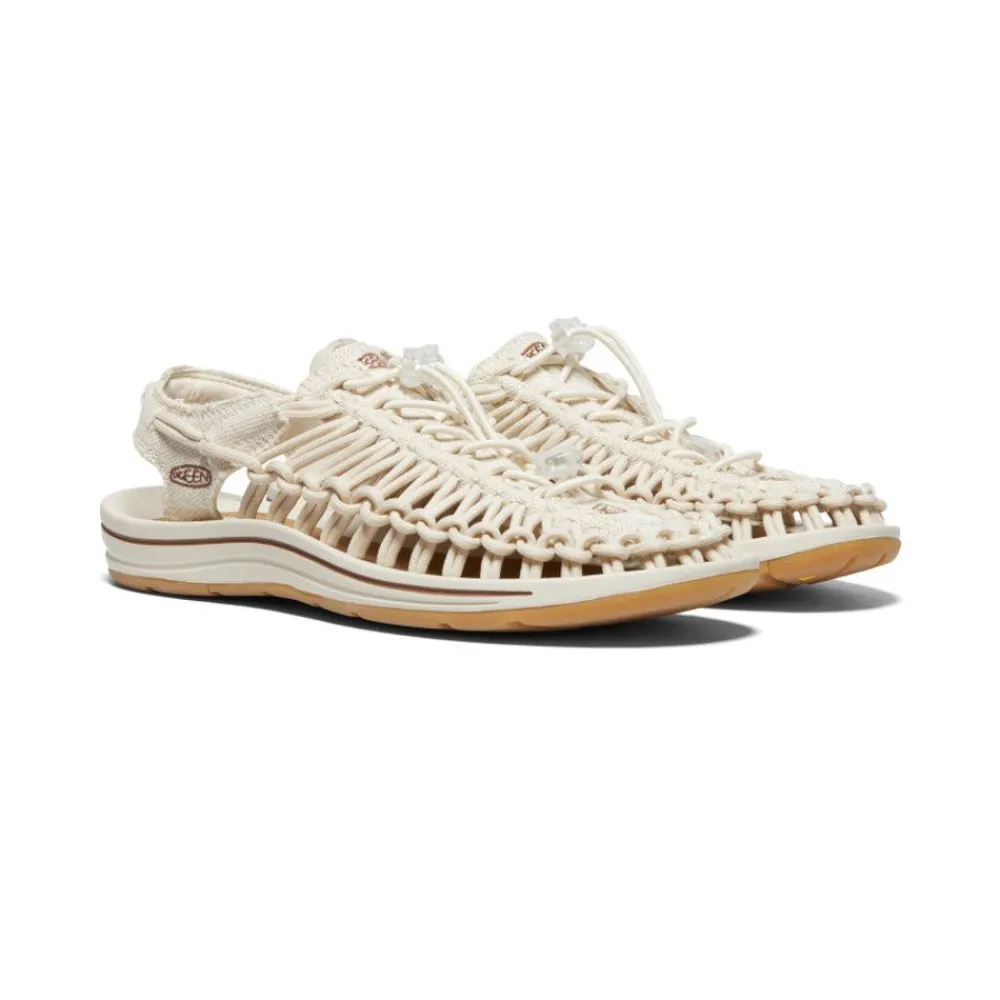 New Women'S Uneek Canvas | Natural Canvas/Birch Women Sandals