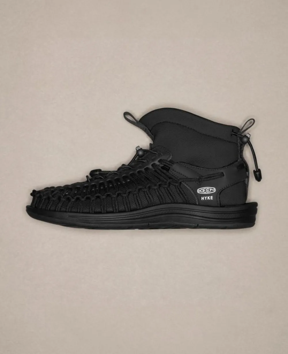 Outlet Women'S Uneek High Top X Hyke | Hyke Black Women Boots