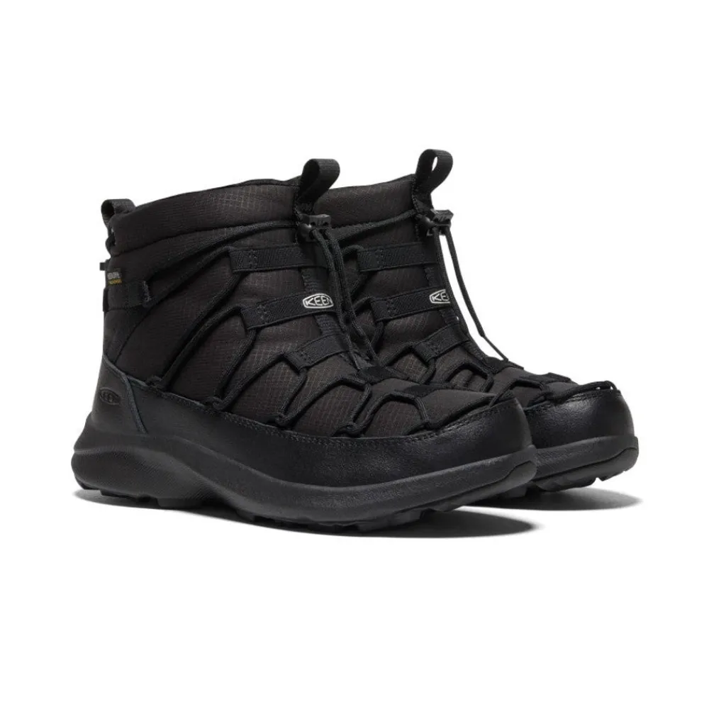 Fashion Women'S Uneek Snk Ii Waterproof Chukka | Triple Black/Black Women Slip-Ons