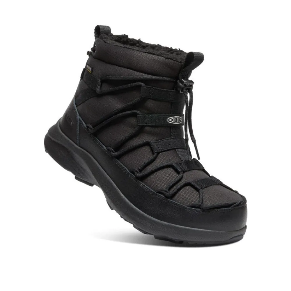 Fashion Women'S Uneek Snk Ii Waterproof Chukka | Triple Black/Black Women Slip-Ons
