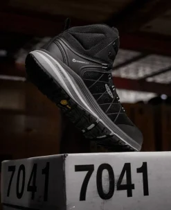 Best Women'S Vista Energy Mid (Carbon-Fiber Toe) | Vapor/Black Women Work Boots & Shoes