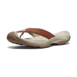 New Women'S Waimea Leather Flip-Flop | Sorrel Horse/Plaza Taupe Women Slip-Ons