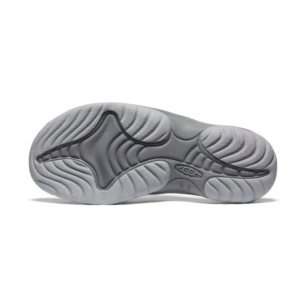 Fashion Women'S Waimea Leather Flip-Flop | Alloy/Black Women Slip-Ons