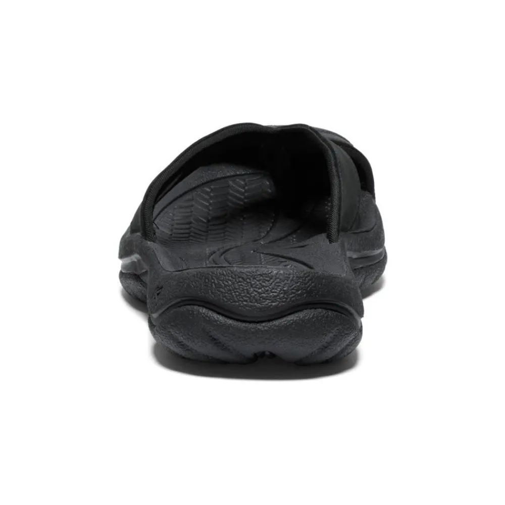 Discount Women'S Waimea Leather Flip-Flop | Black/Black Women Slip-Ons