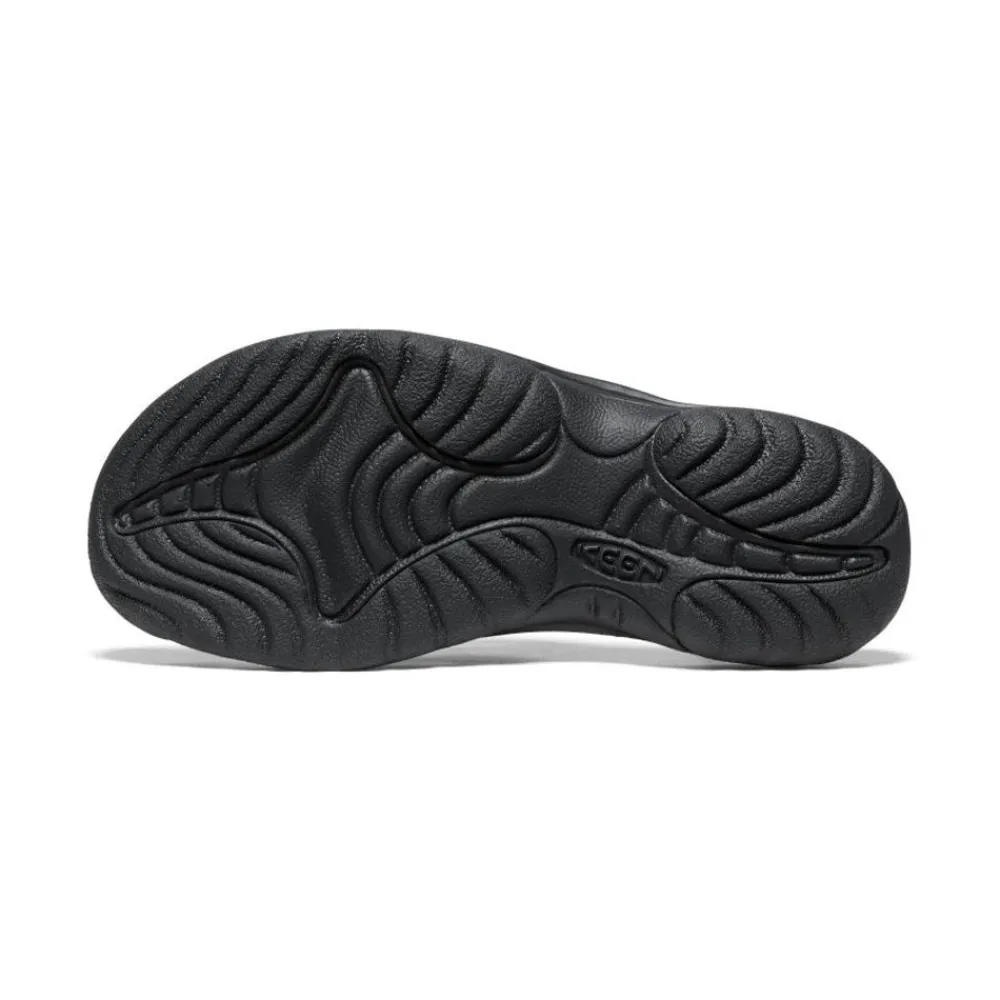 Discount Women'S Waimea Leather Flip-Flop | Black/Black Women Slip-Ons