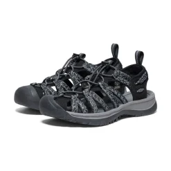 New Women'S Whisper | Black/Steel Grey Women Sandals