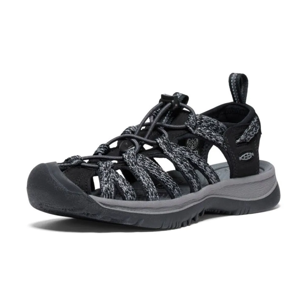 New Women'S Whisper | Black/Steel Grey Women Sandals