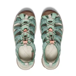 New Women'S Whisper | Granite Green/Peach Parfait Women Sandals