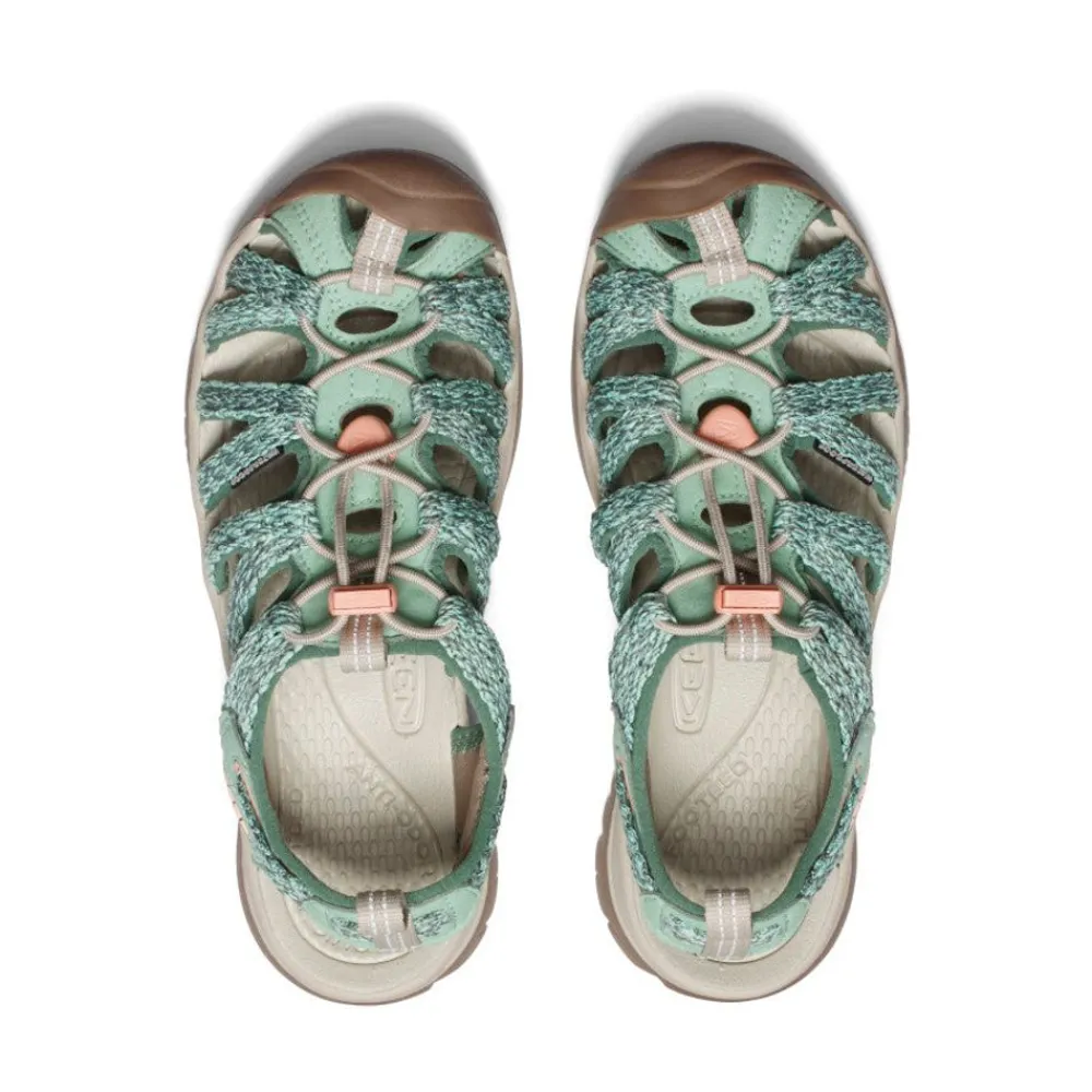 New Women'S Whisper | Granite Green/Peach Parfait Women Sandals