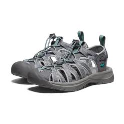 Discount Women'S Whisper | Medium Grey/Peacock Green Women Sandals
