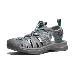 Discount Women'S Whisper | Medium Grey/Peacock Green Women Sandals
