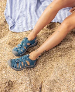 Best Women'S Whisper | Smoke Blue Women Sandals