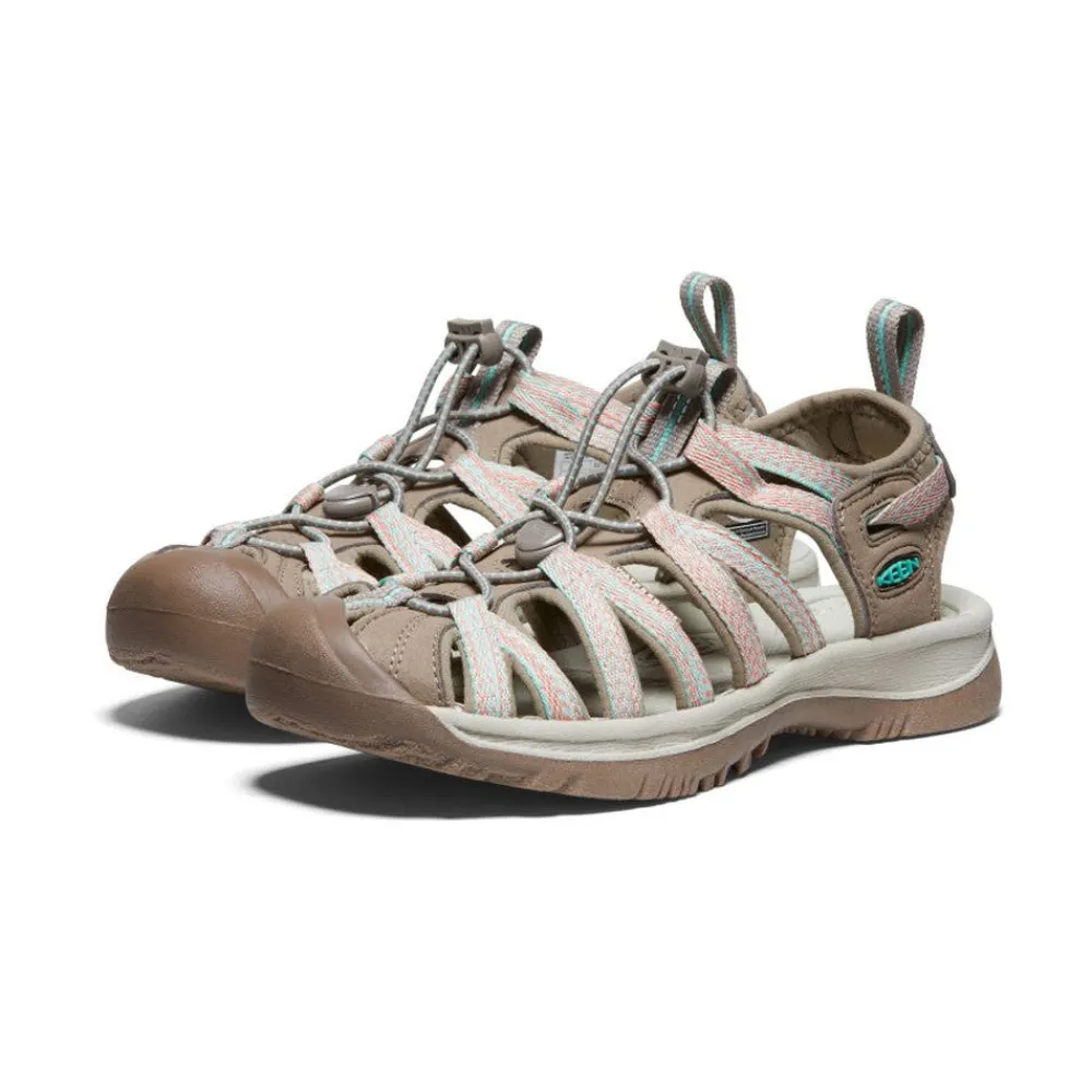 Sale Women'S Whisper | Taupe/Coral Women Sandals